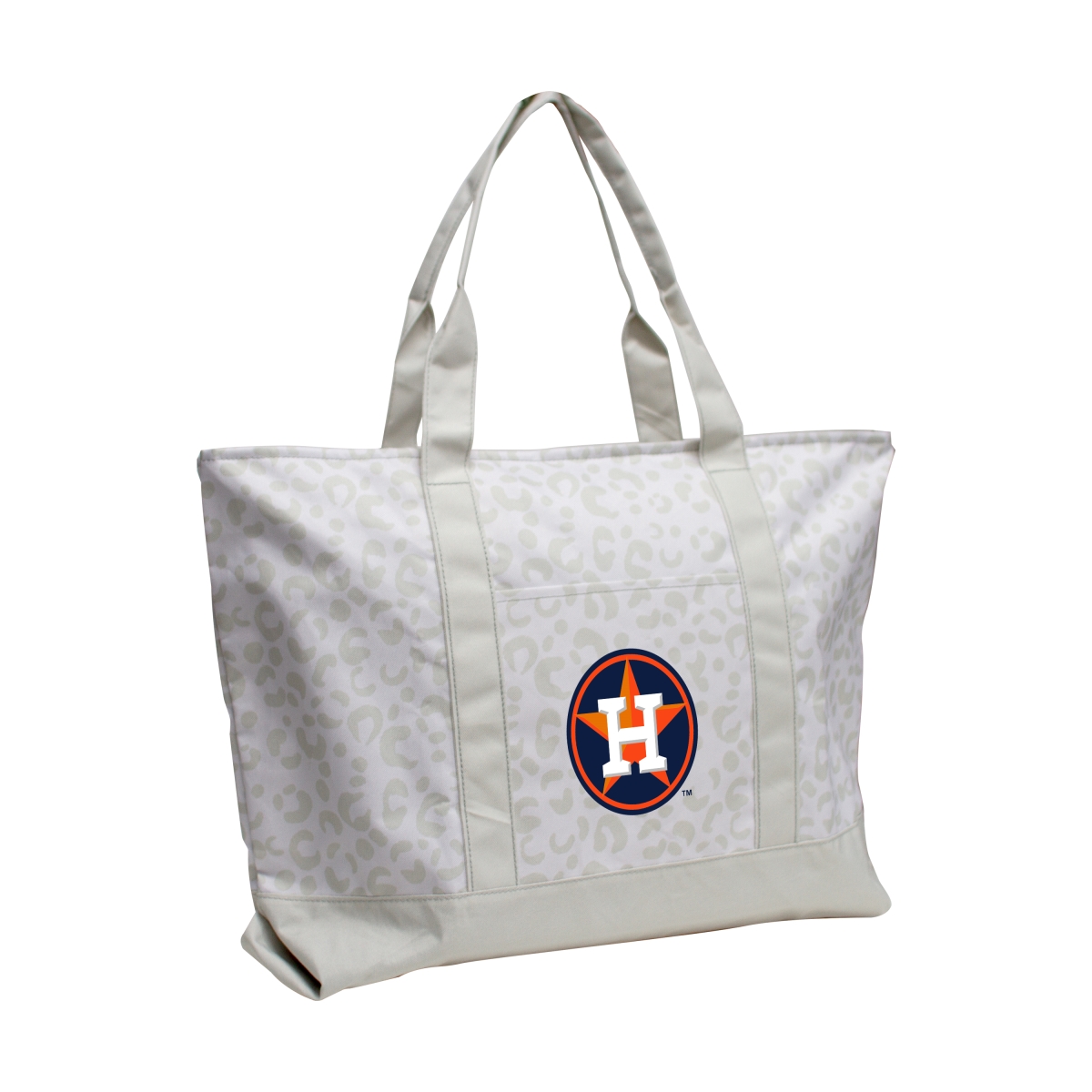 513-67P-L1 MLB Houston Astros Leopard Pattern Tote