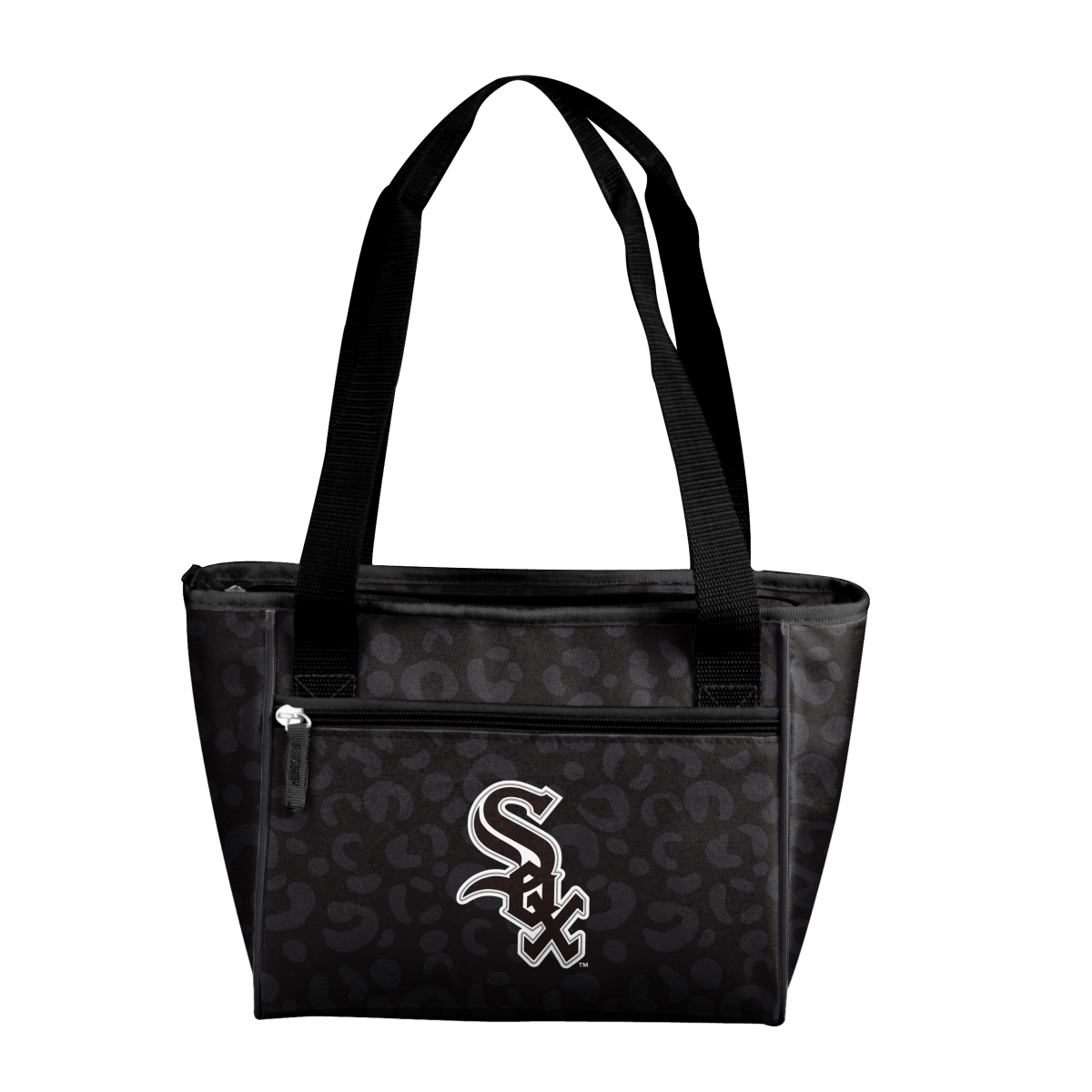 507-83-L1 Chicago White Sox Leopard Print 16 Can Cooler Tote