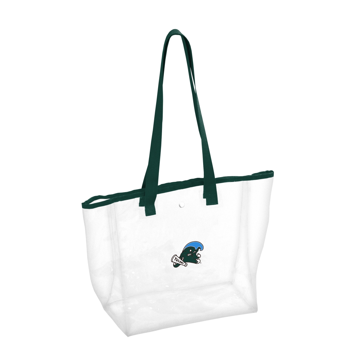 Picture of Logo Brands 406-65P Tulane Stadium Clear Bag
