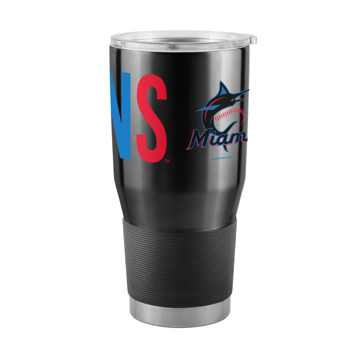 512-S30T-4 Miami Marlins Overtime 30 oz Stainless Tumbler