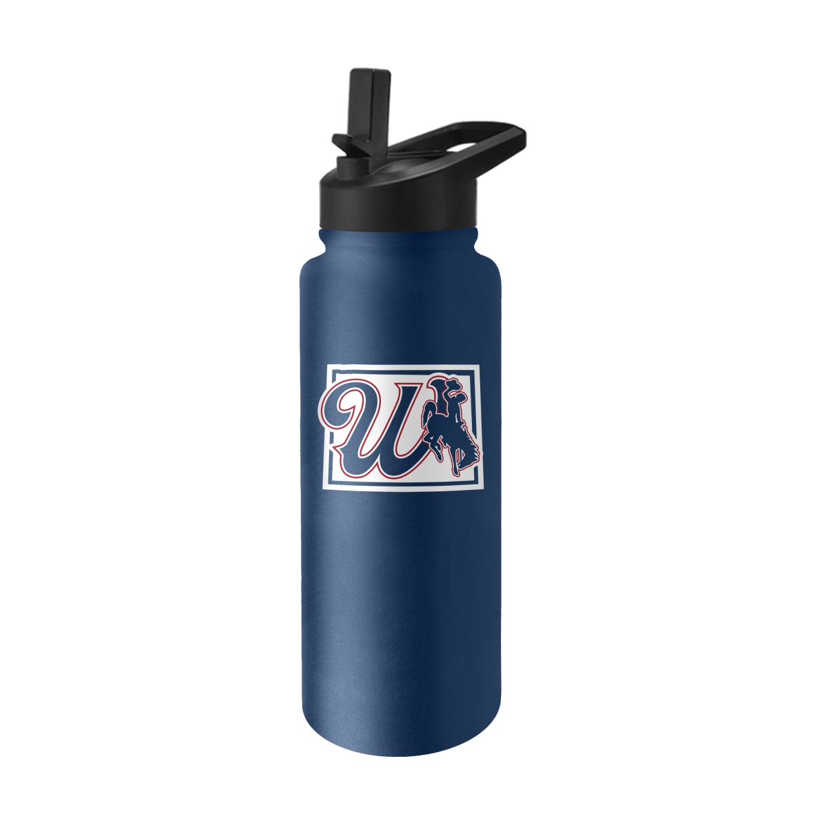 245-S34QB-SP Wyoming State Pride 34 oz Flipside Quencher Bottle