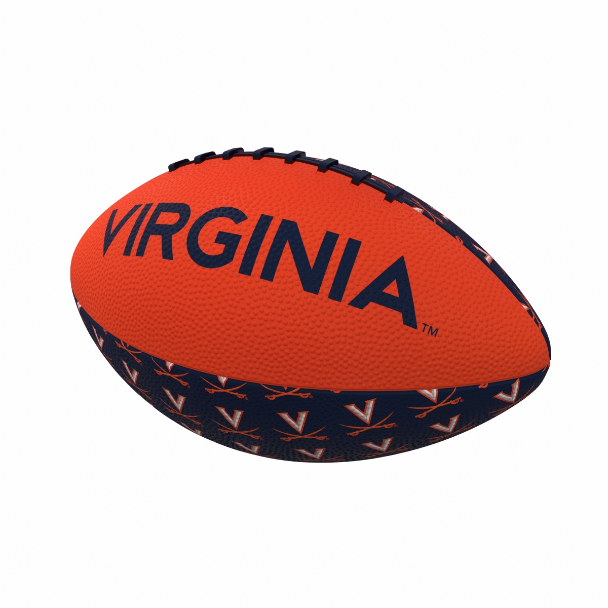 234-93MR-3 Virginia Repeating Mini Size Rubber Footballl