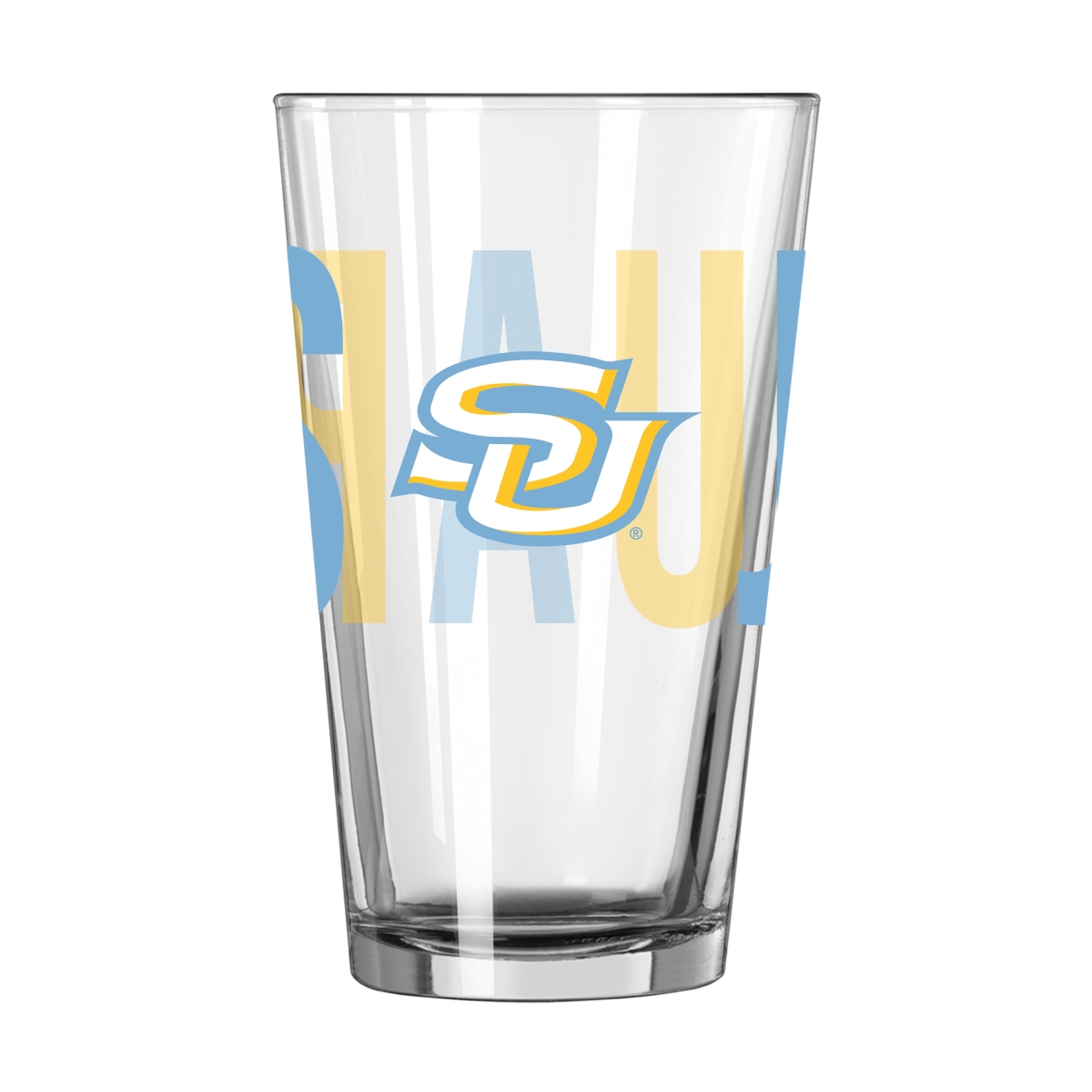 254-G16P-4 Southern University 16 oz Overtime Pint Glass
