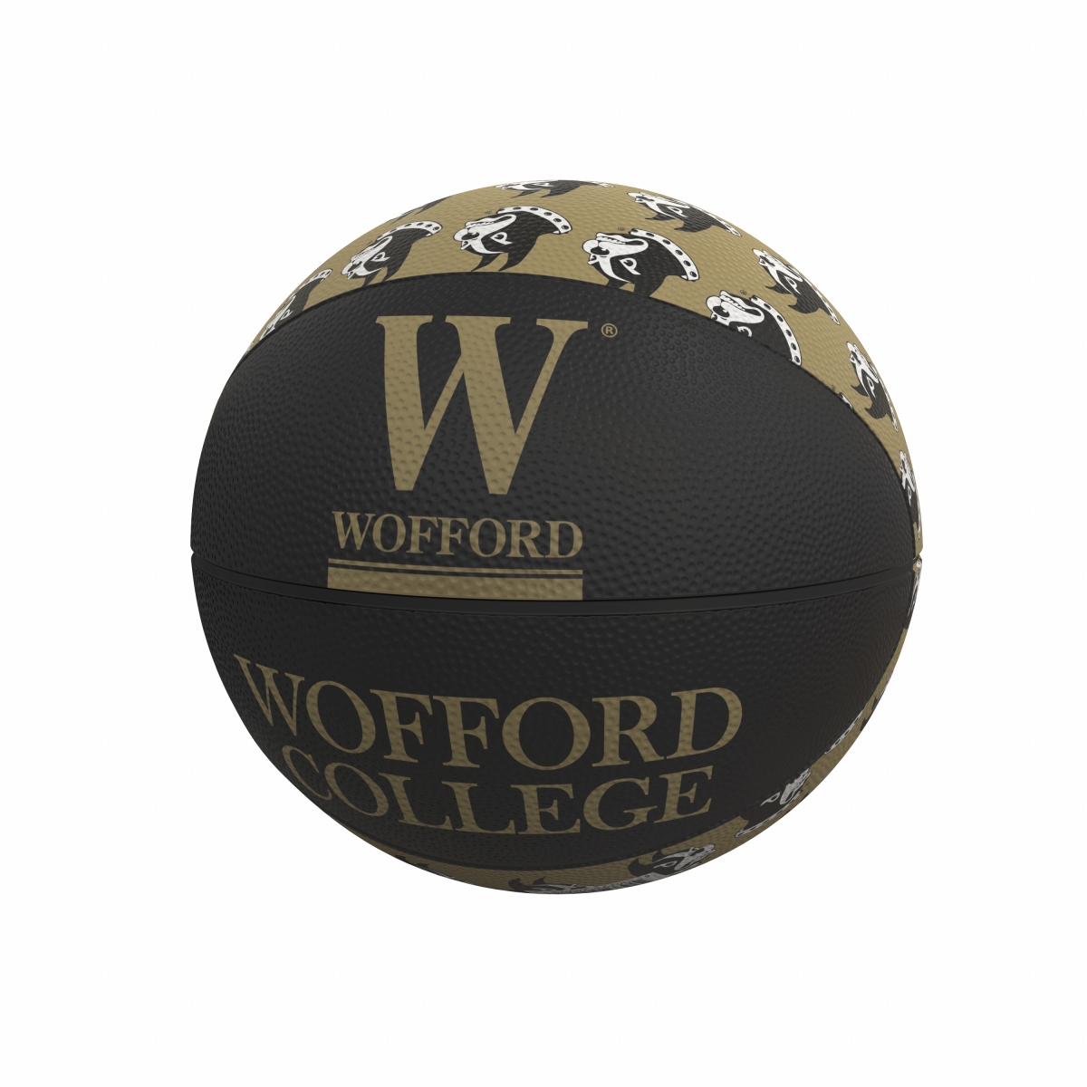 319-91MR-1 Wofford Mini Size Rubber Basketball