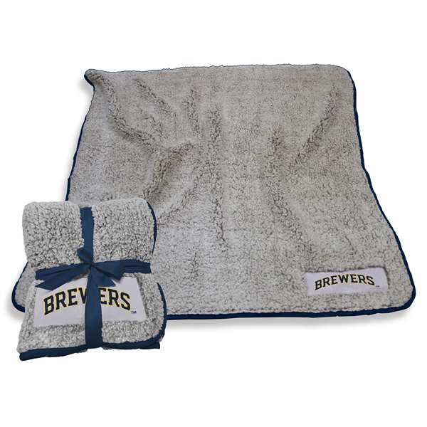 Picture of Logo Chair 516-25F-1 MLB Milwaukee Brewers Frosty Fleece Blanket