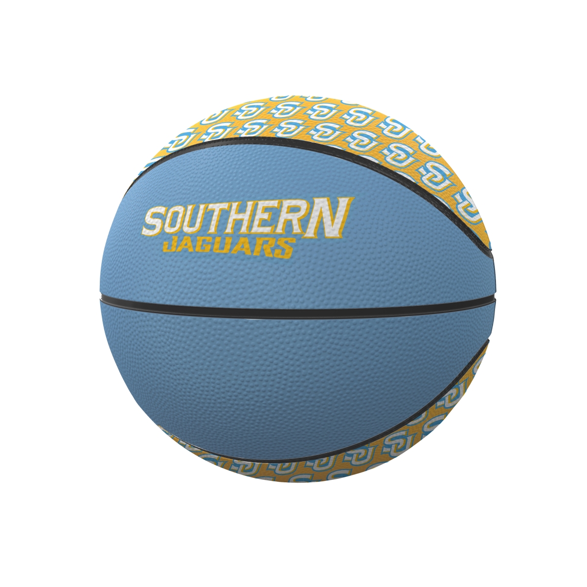 254-91MR-1 Southern University Mini Size Rubber Basketball