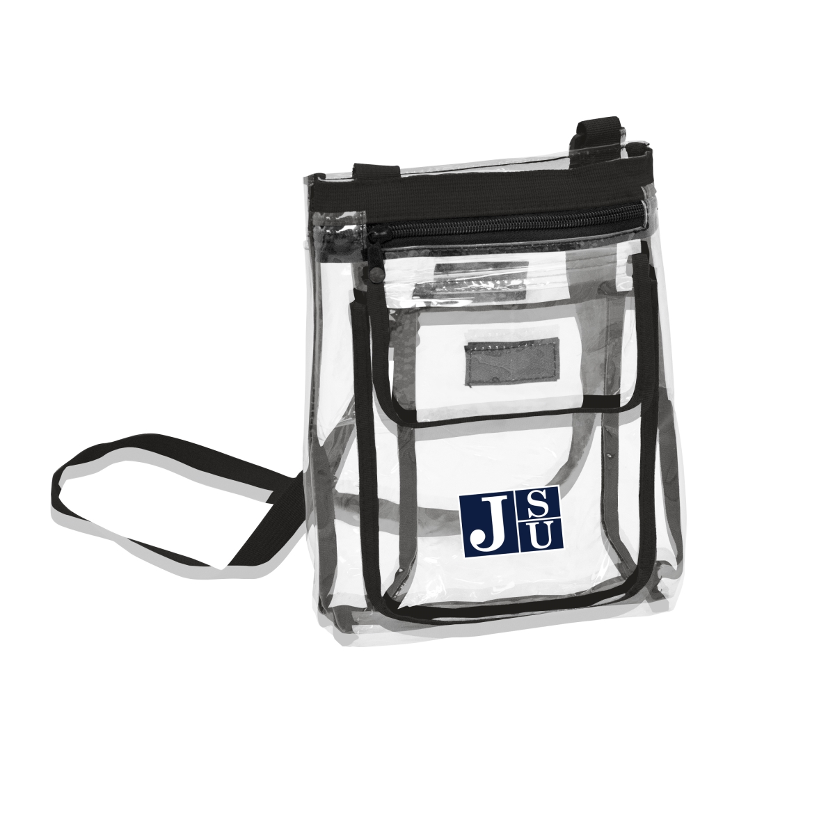 252-66P Jackson State Clear Crossbody Tote