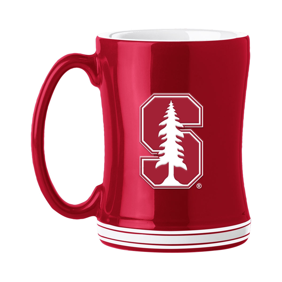 257-C14RM 14 oz Stanford University Relief Mug