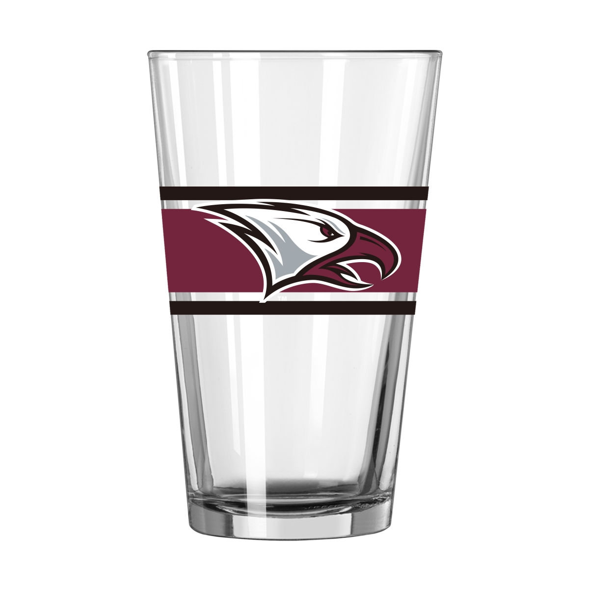 298-G16P-16 NC Central 16 oz Stripe Pint Glass