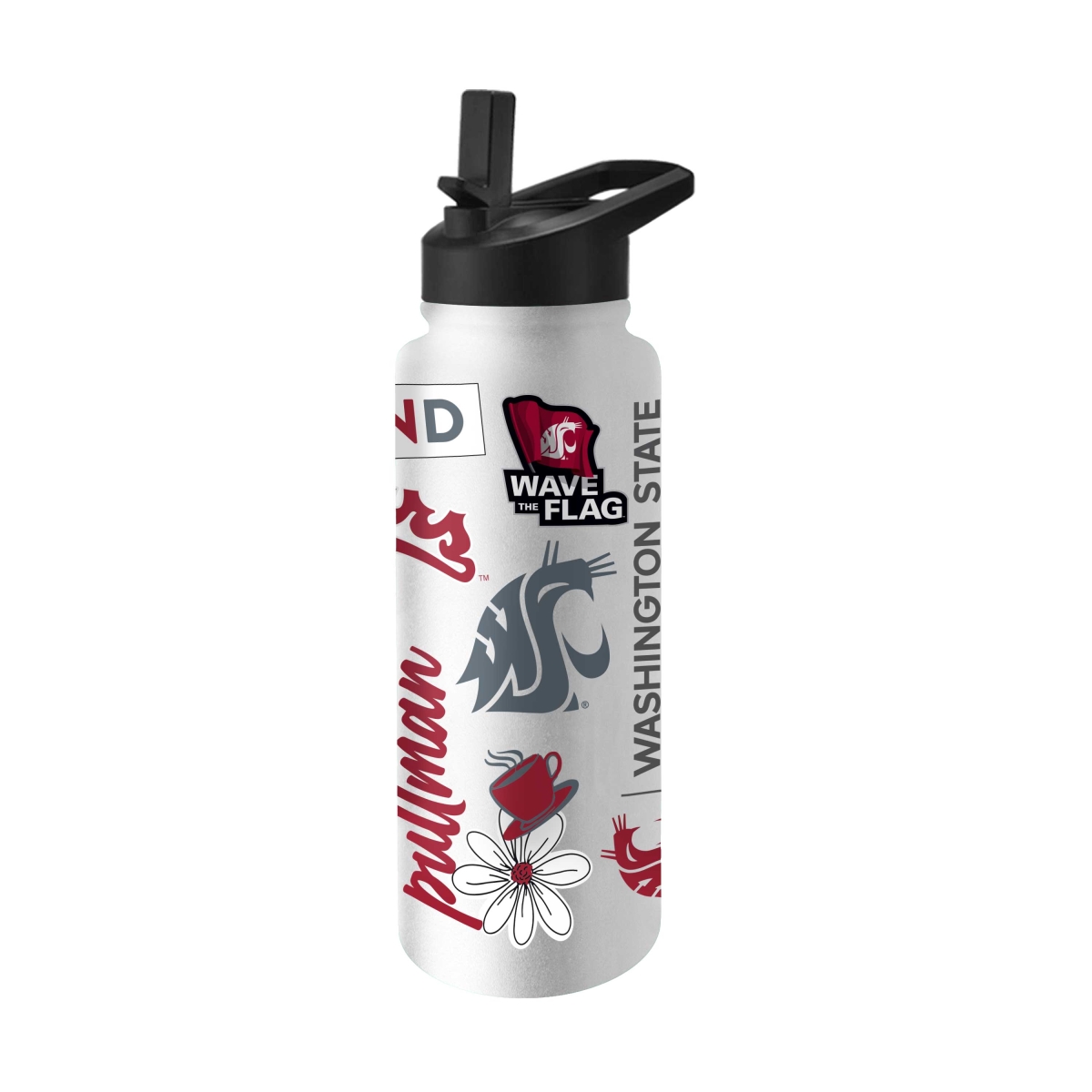 238-S34QB-63 Washington State 34 oz Native Quencher Bottle