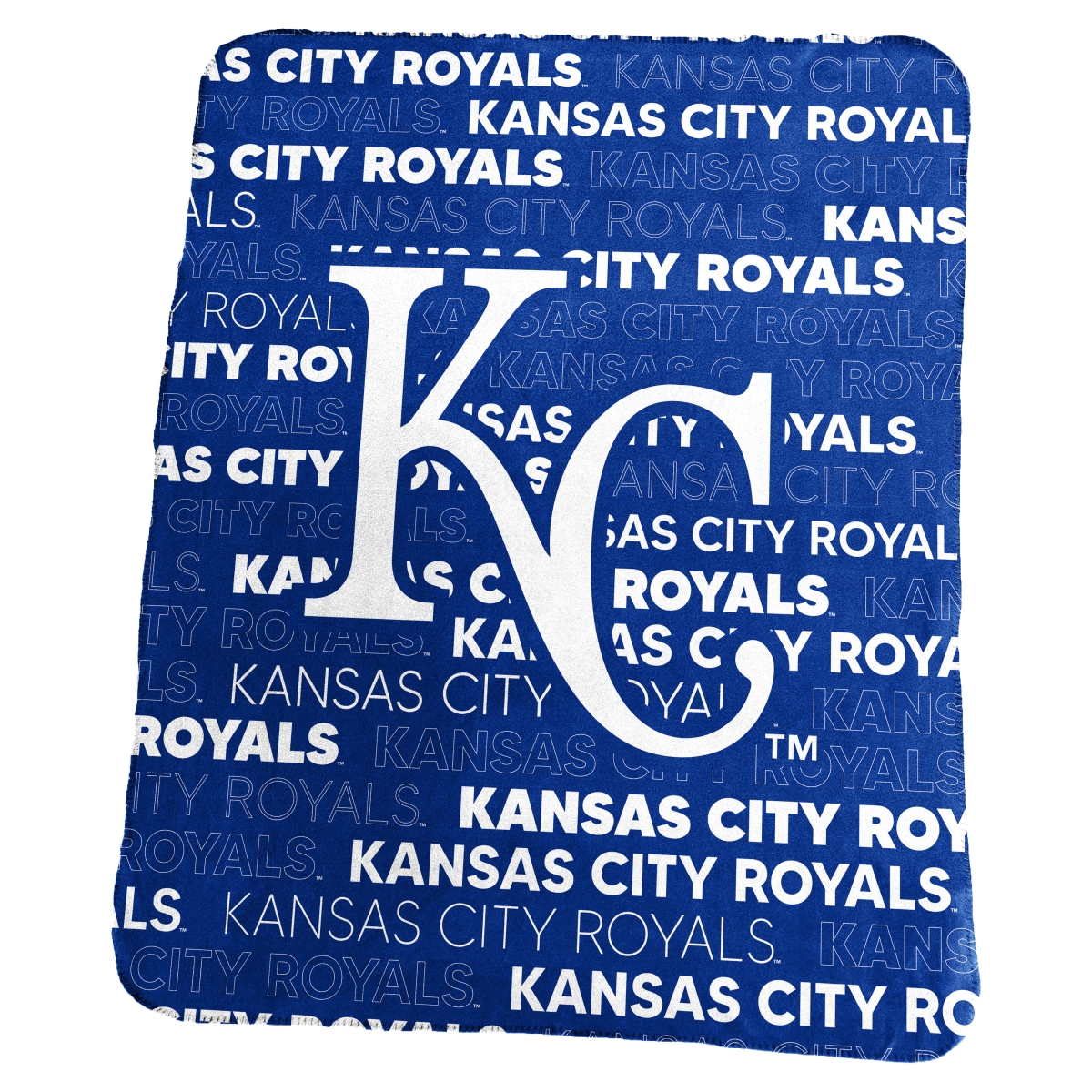 Picture of Logo Brands 514-23C KC Royals Classic Fleece Throw