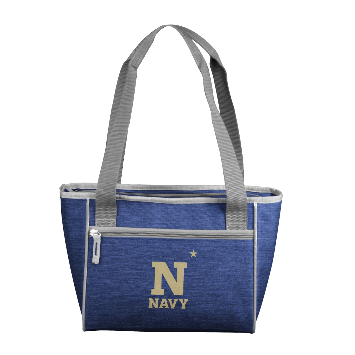 249-83-CR1 Naval Academy Crosshatch 16 Can Cooler Tote