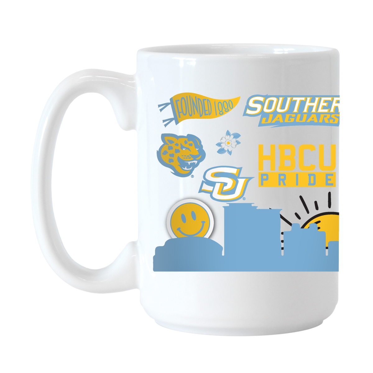 254-C15M-63 Southern University 15 oz Native Sublimated Mug