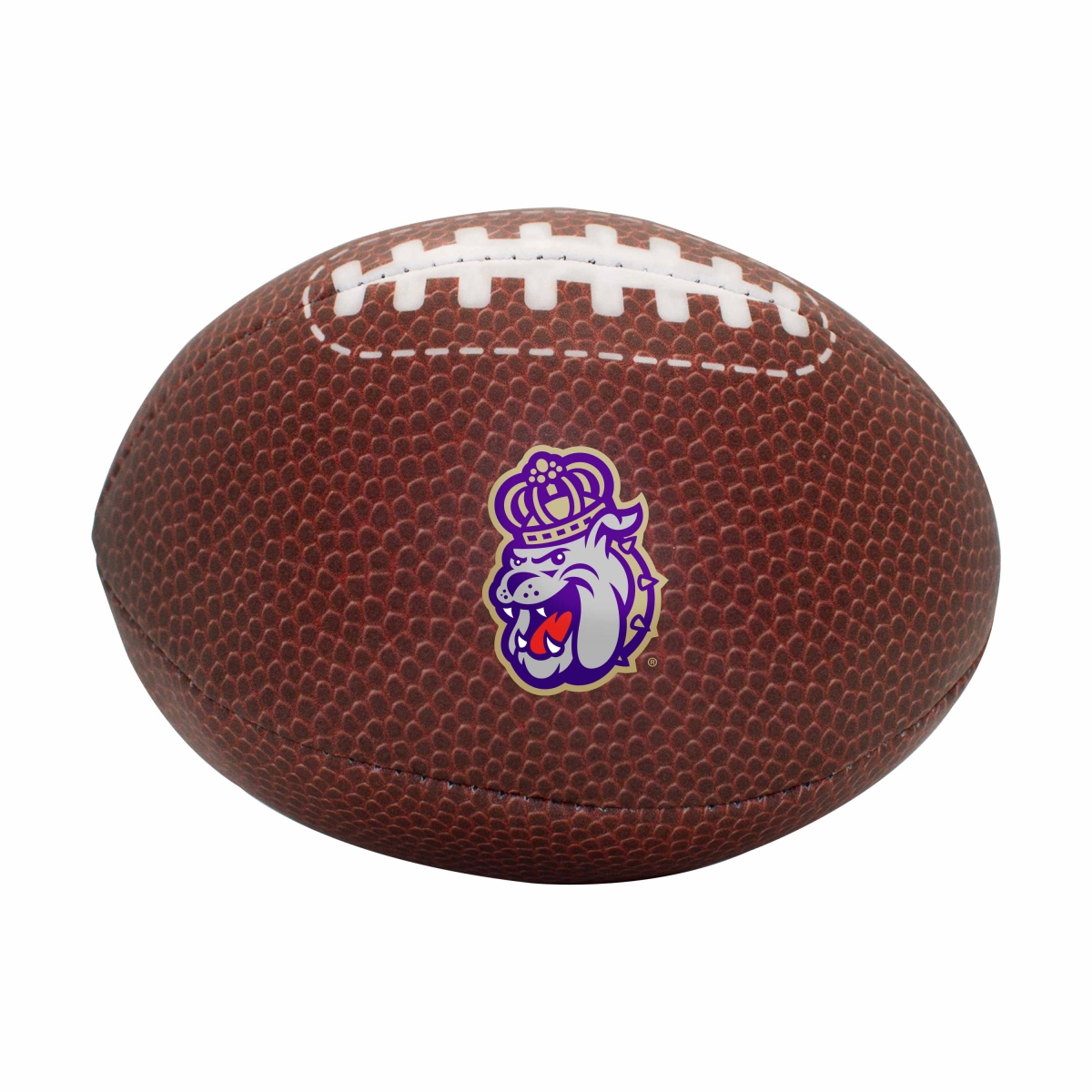 265-93MCS-CB 4.5 x 3 x 3 in. James Madison Composite Brown Micro Soft Football
