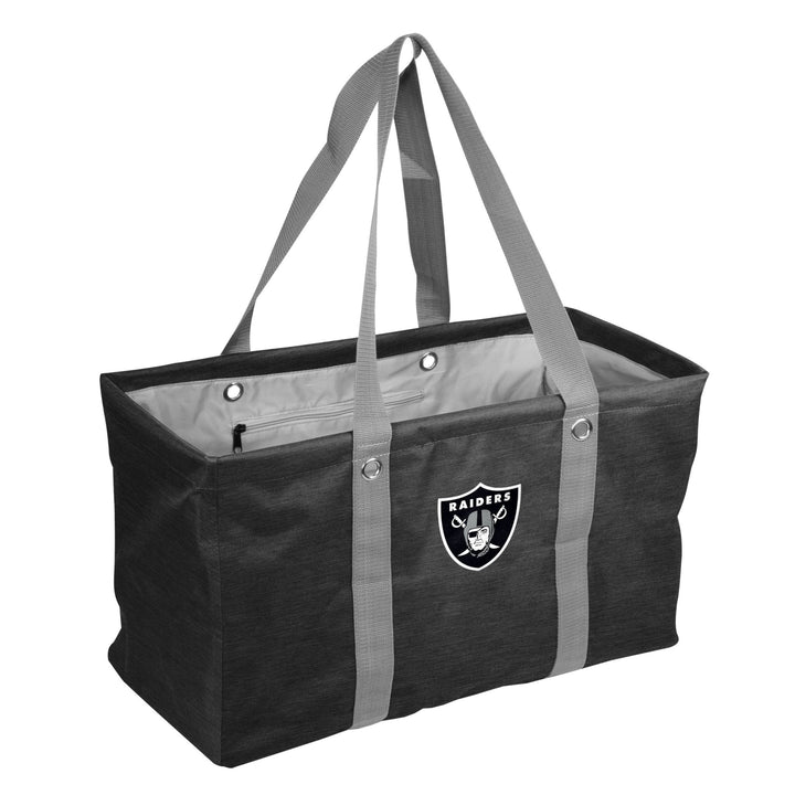 Picture of Logo Chair 623-765-CR1 NFL Las Vegas Raiders Crosshatch Picnic Caddy