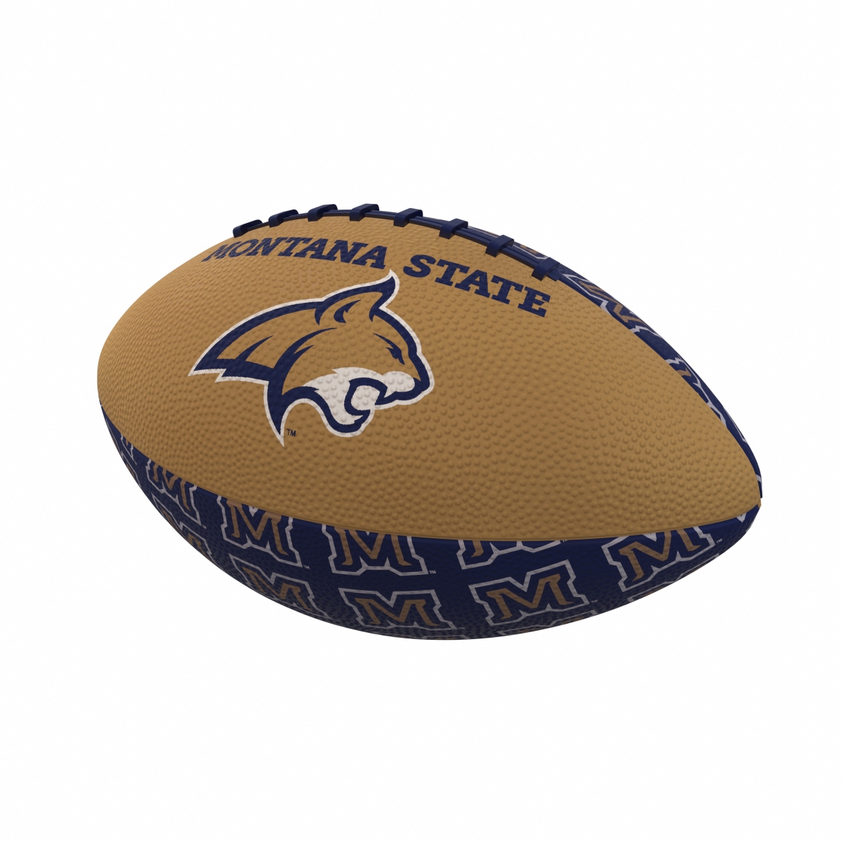 278-93MR-3 MT State Repeating Mini-Size Rubber Football