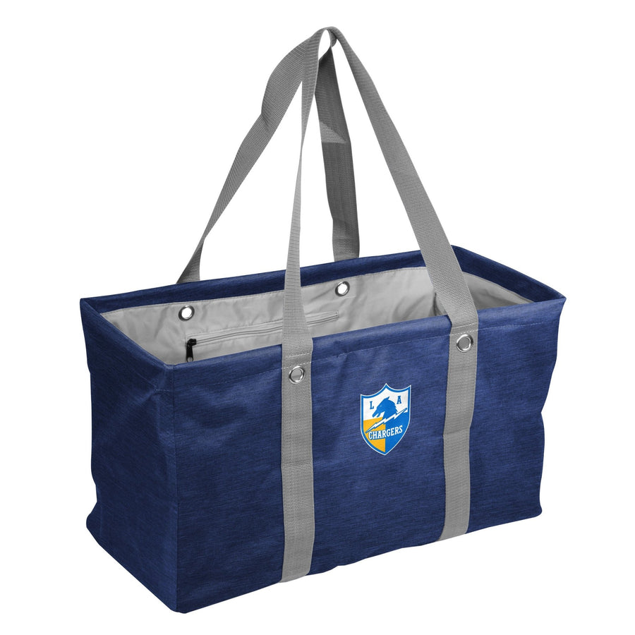 NFL Los Angeles Chargers Shield Crosshatch Picnic Caddy