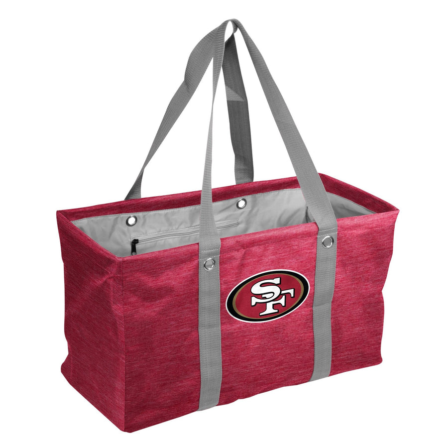 Picture of Logo Chair 627-765-CR1 NFL San Francisco 49ers Crosshatch Picnic Caddy
