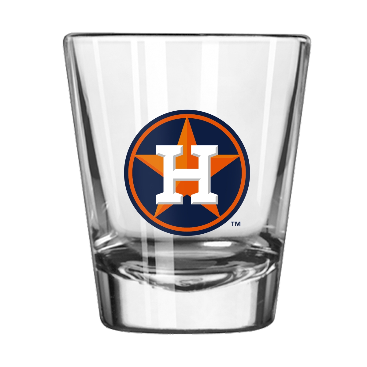 513-G2S-2 Houston Astros 2 oz Letterman Shot Glass
