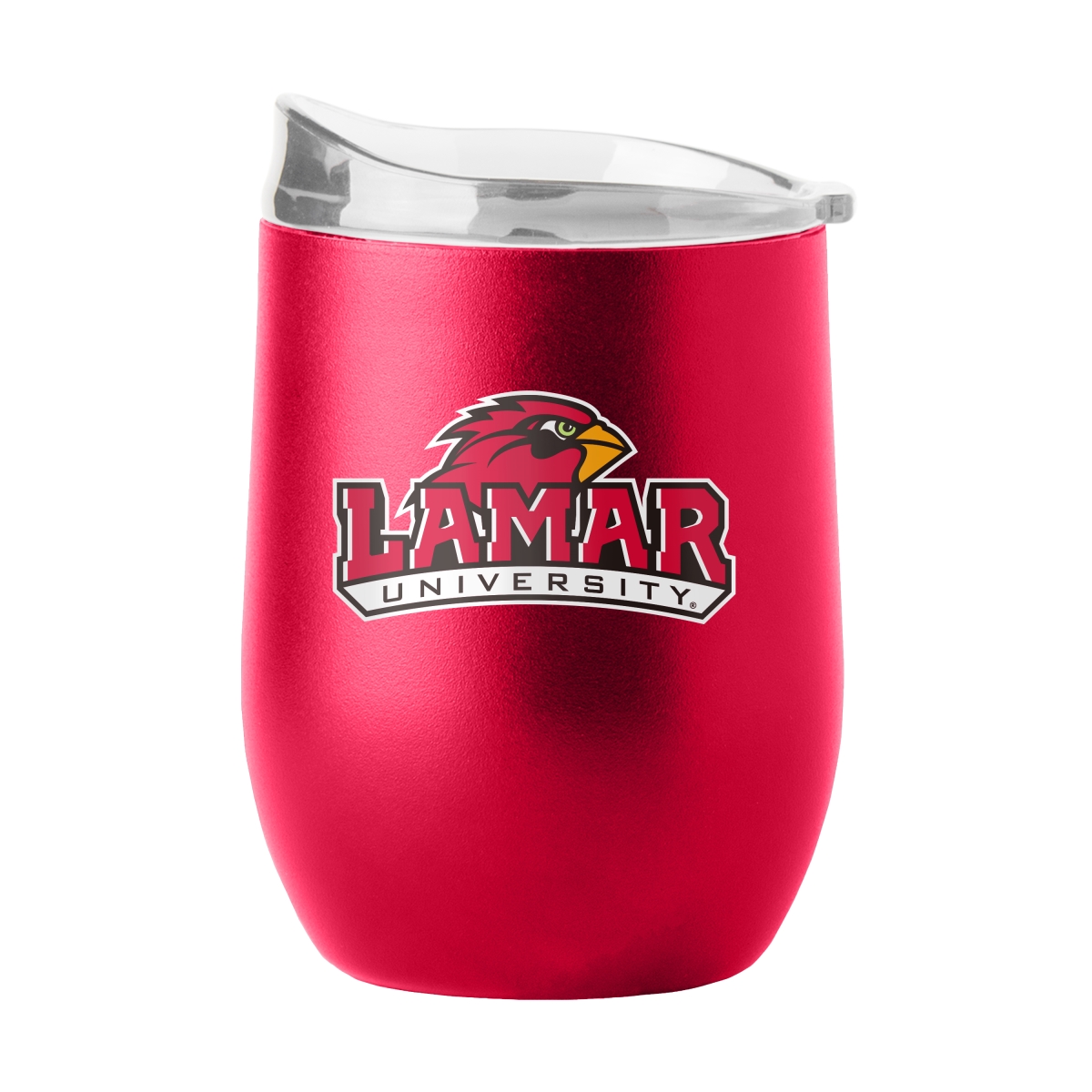 299-S16PB-34 Lamar 16 oz Flipside Powder Coat Curved Beverage
