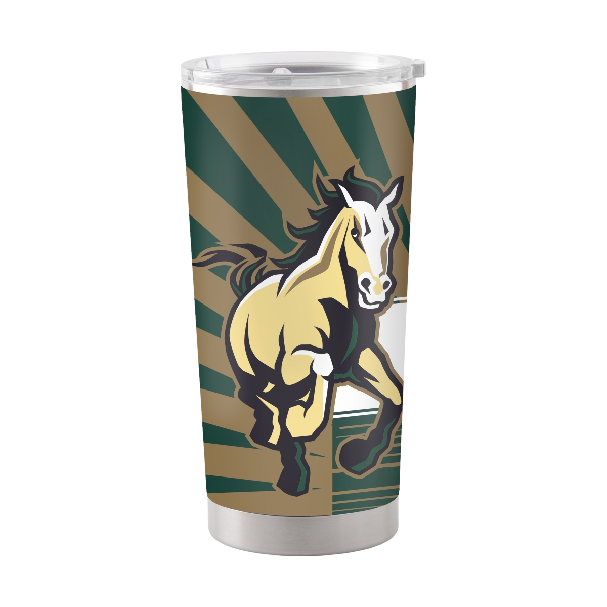 451-S20T-14 Cal Poly 20 oz Mascot Stainless Tumbler