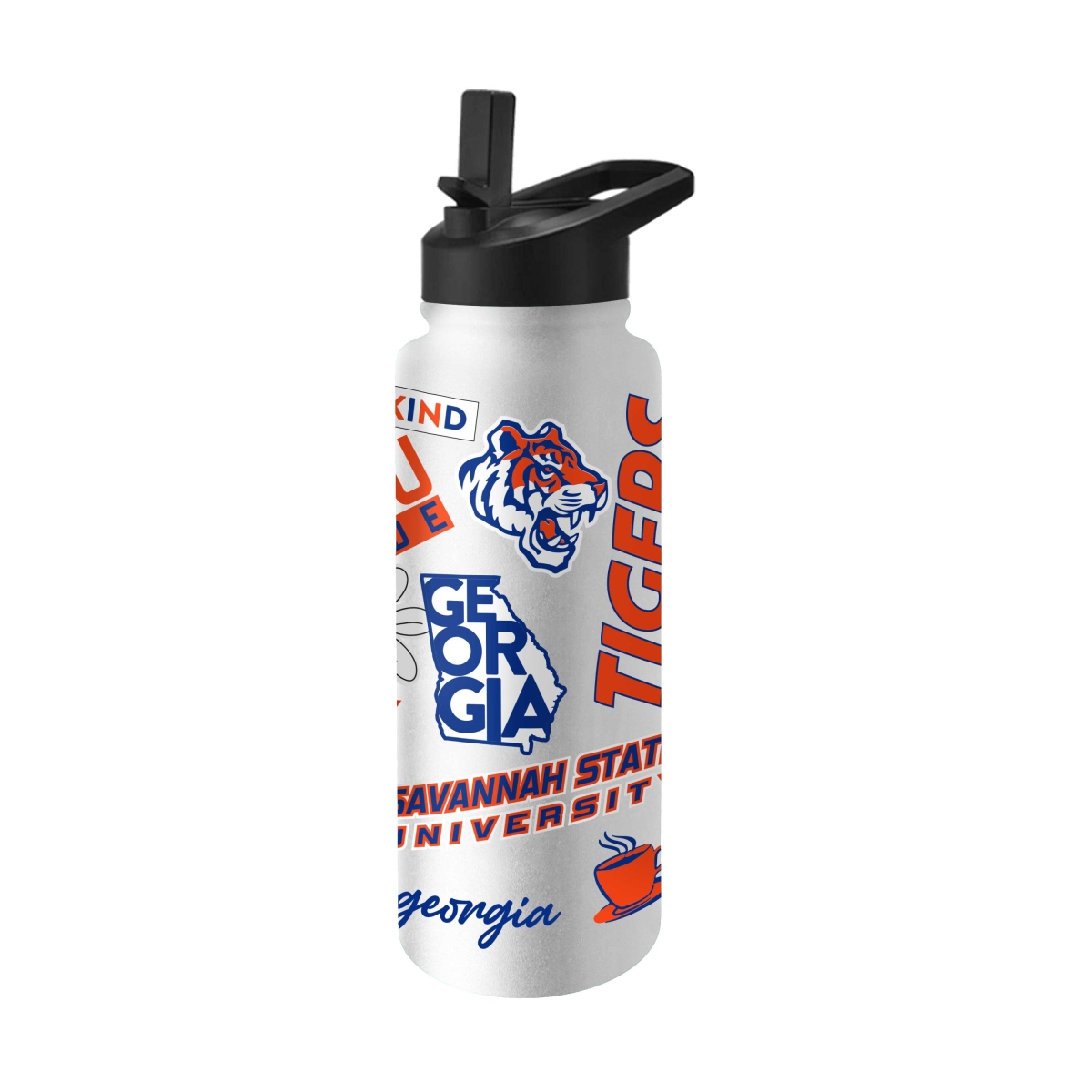 375-S34QB-63 34 oz Savannah State Native Quencher Bottle