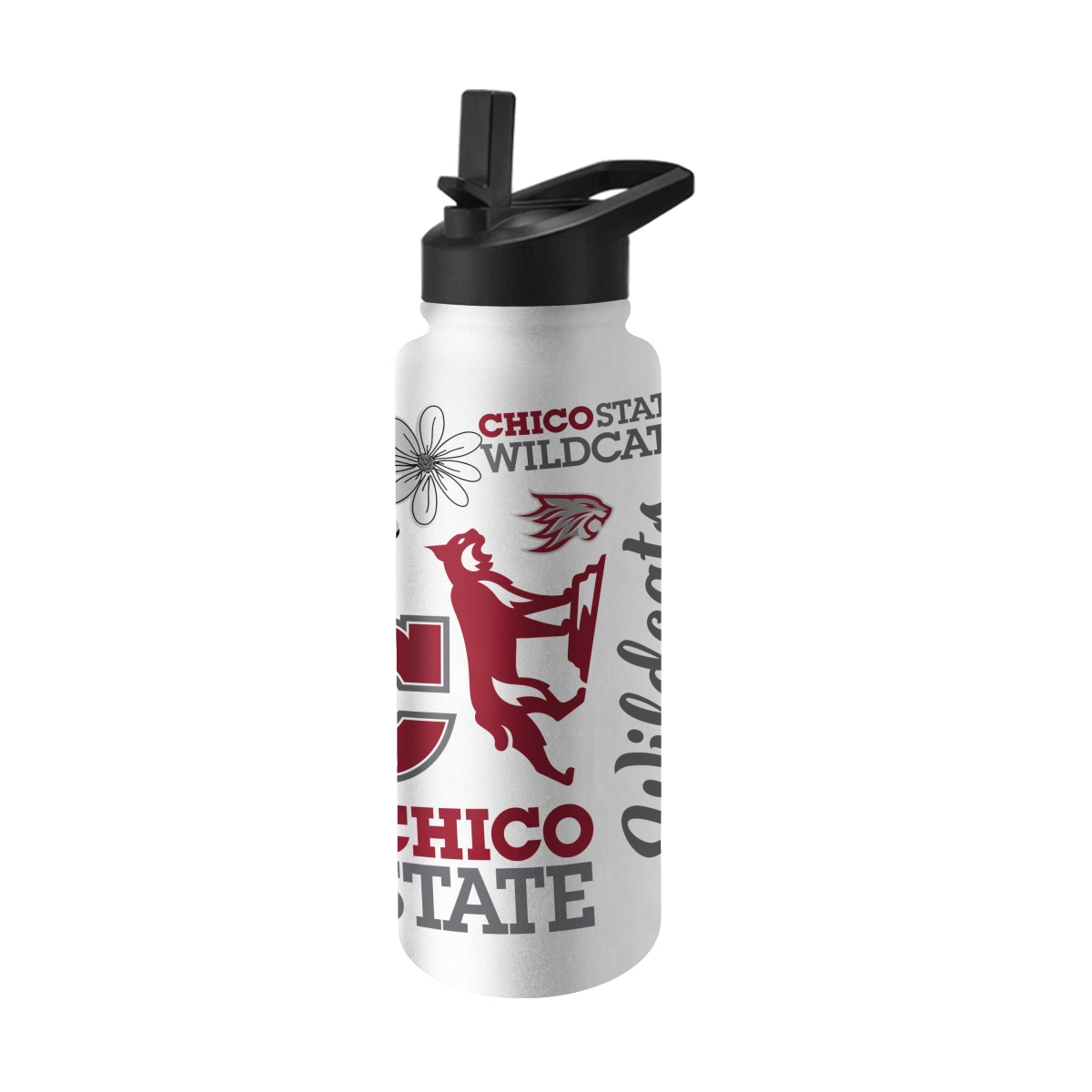 445-S34QB-63 Cal State Chico 34 oz Native Quencher Bottle