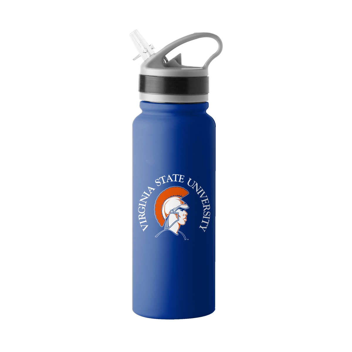 372-S25UFTB-8 Virginia State 25 oz Logo Stainless Single Wall Flip Top Bottle