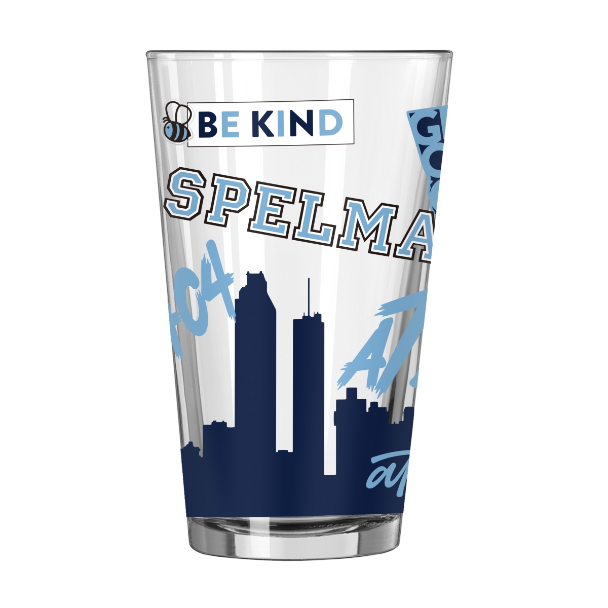 448-G16P-63 Spelman College 16 oz Native Pint Glass