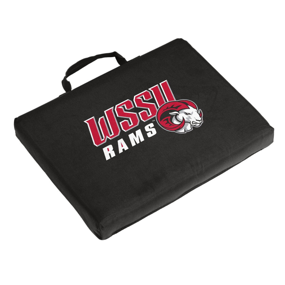 300-71B-C1 Winston-Salem State Black Bleacher Cushion