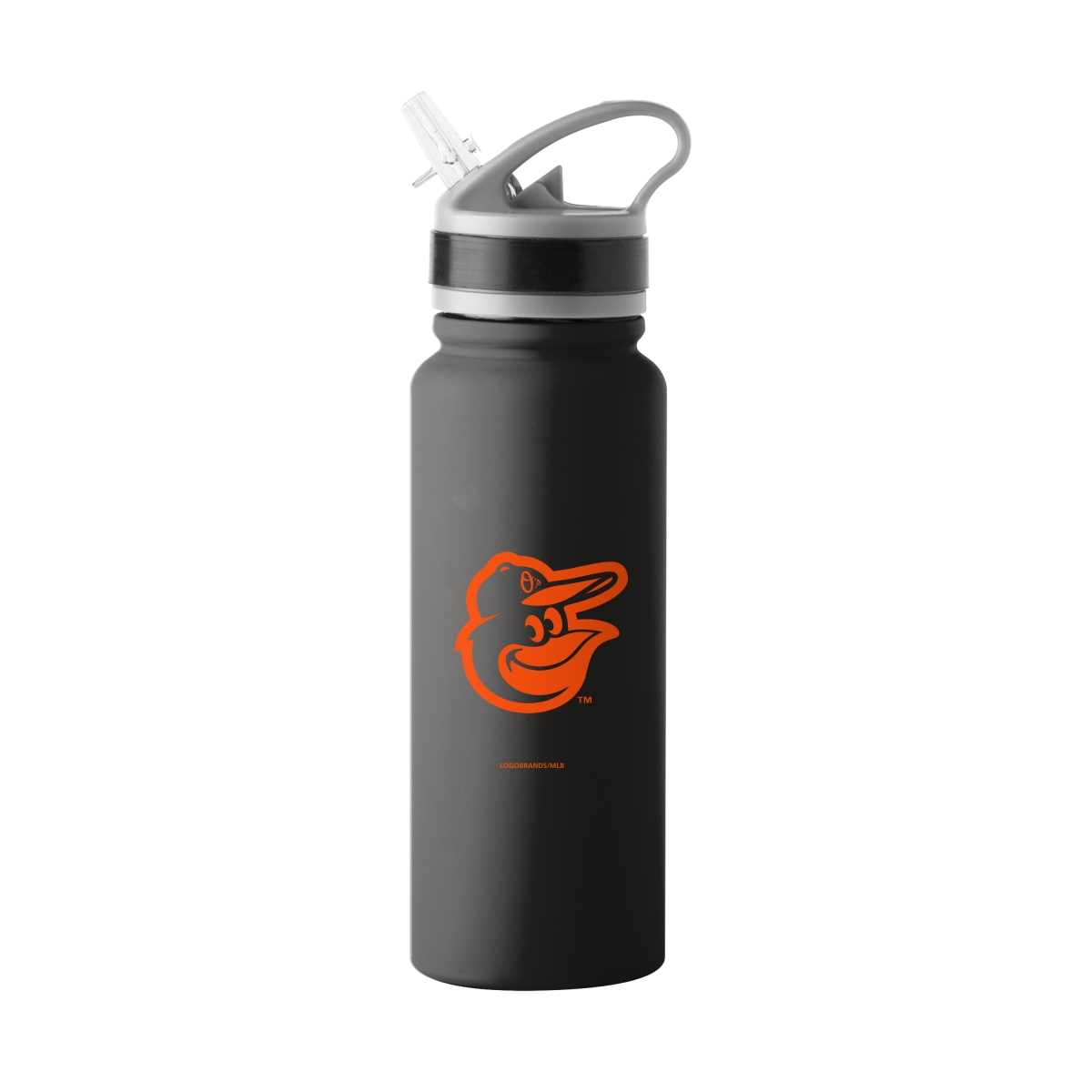 Baltimore Orioles 25 oz Stainless Single Wall Flip Top Bottle
