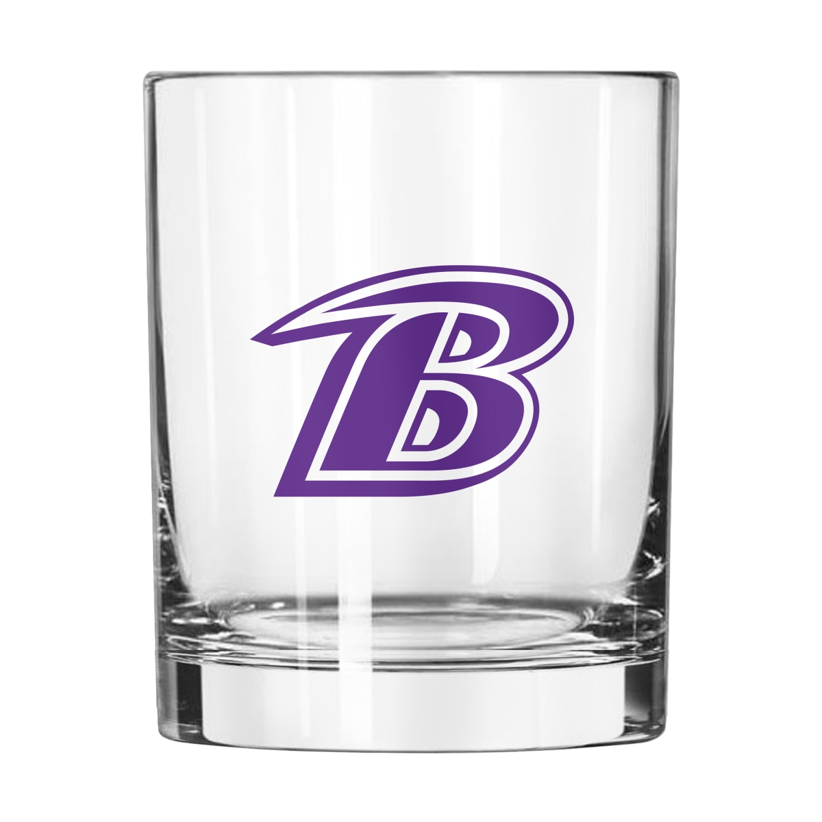 603-G14R-1 Baltimore Ravens 14 oz Gameday Rocks Glass