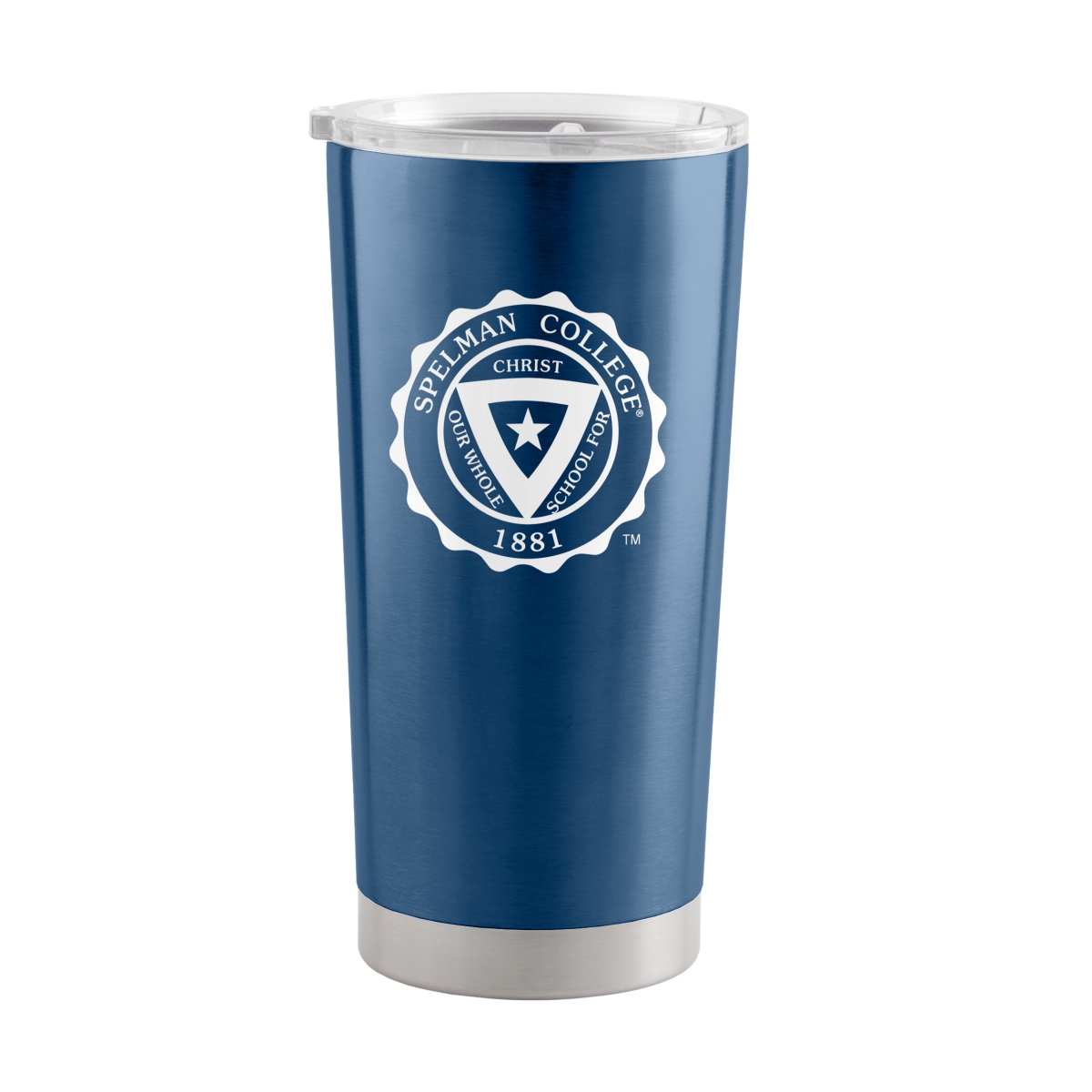 Picture of Logo Brands 448-S20T-1 Spelman College 20 oz Gameday Stainless Tumbler