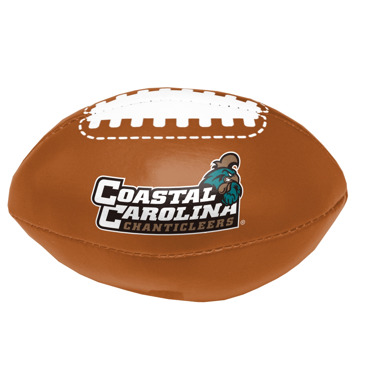 Picture of Logo Brands 357-93MCS-CB 4.5 x 3 x 3 in. Coastal Carolina Composite Brown Micro Soft Football