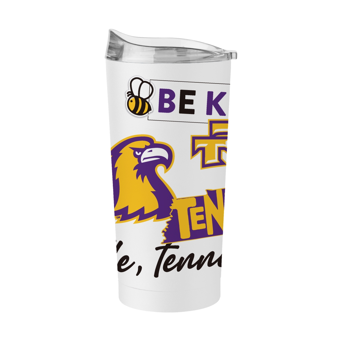 579-S20PT-63 Tennessee Tech 20 oz Native Powder Coat Tumbler