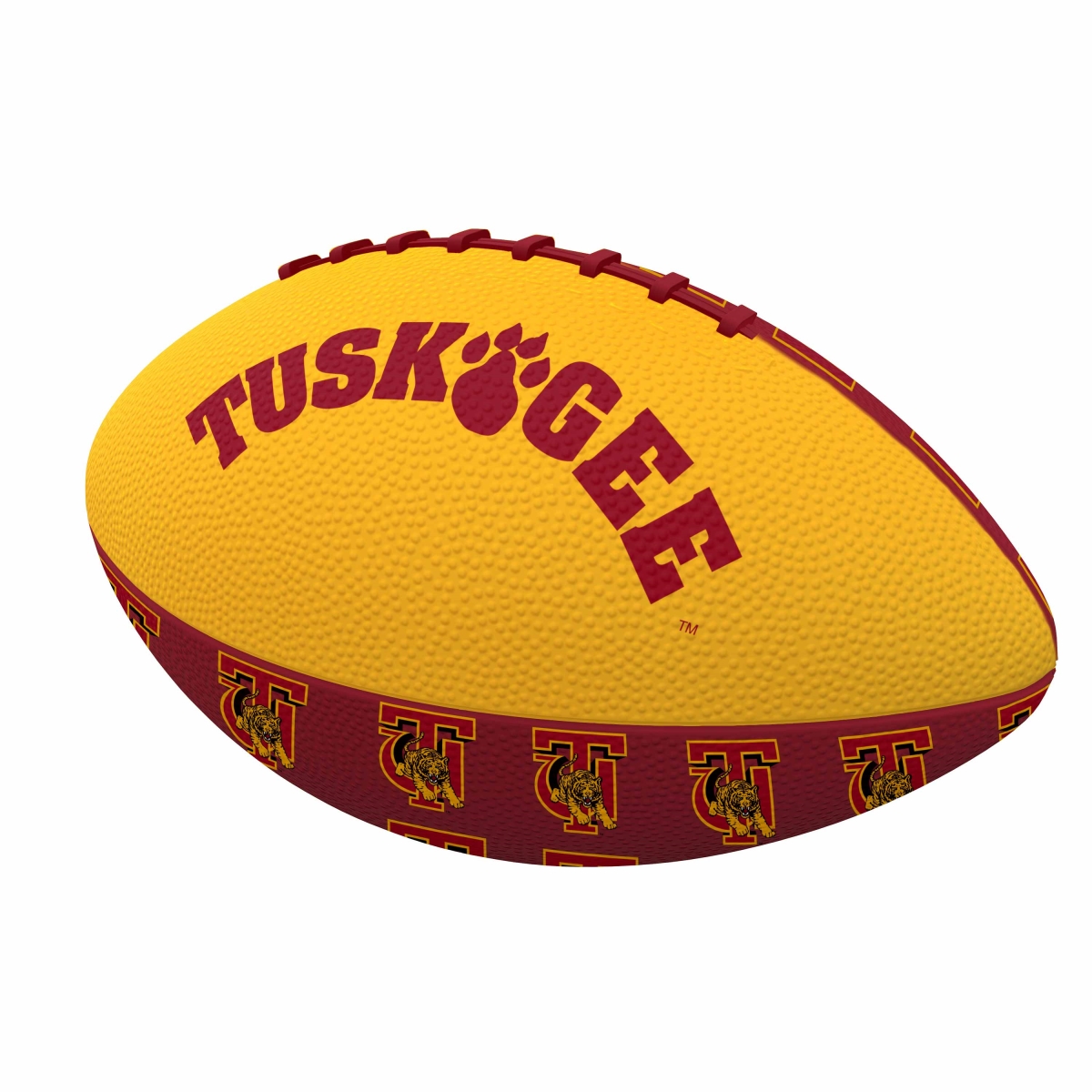 369-93MR-3 Tuskegee Mini Size Rubber Footballl
