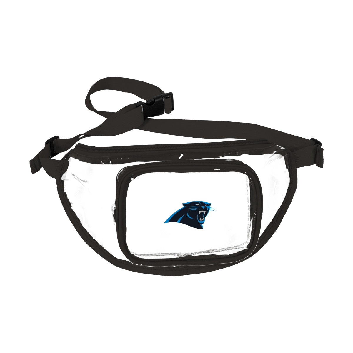 605-881 Carolina Panthers Clear Fanny Pack