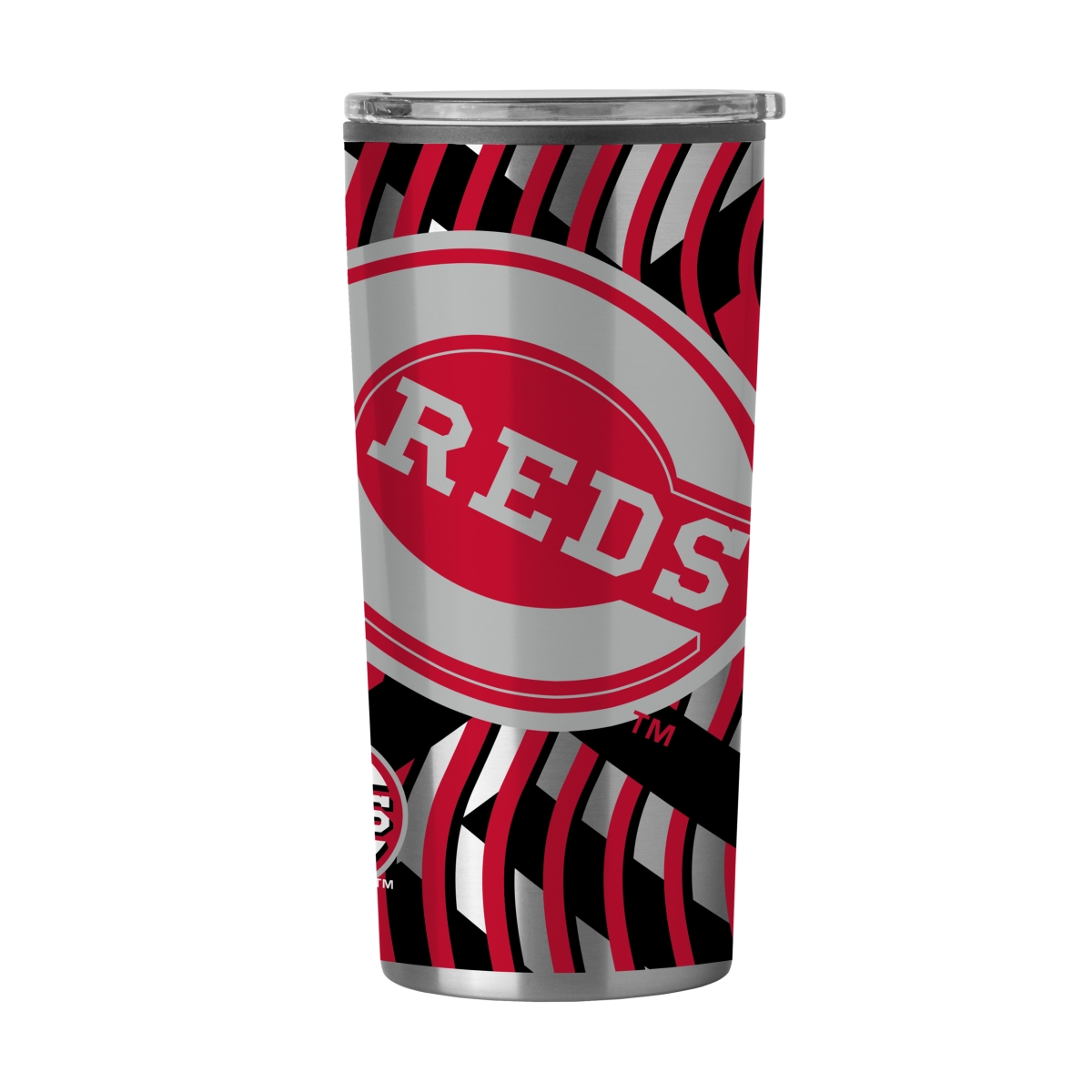 508-SP20T-12 Cincinnati Reds 20 oz Flex Plastic Wall Stainless Tumbler
