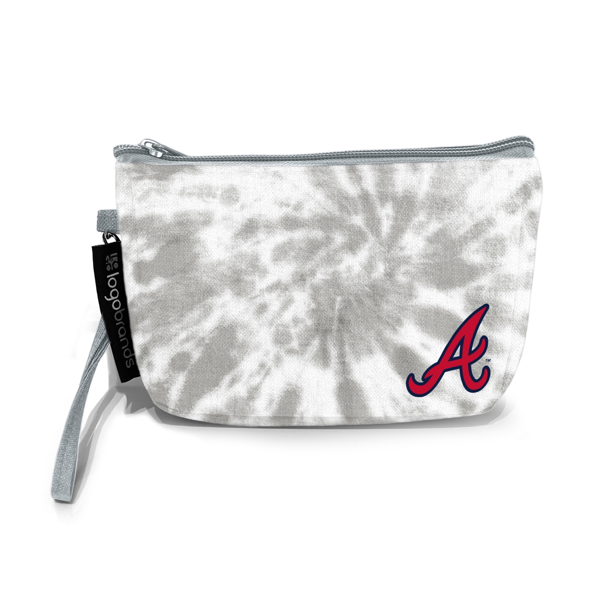 Picture of Logo Brands 503-921-TD1 Atlanta Braves Tie Dye Wristlet