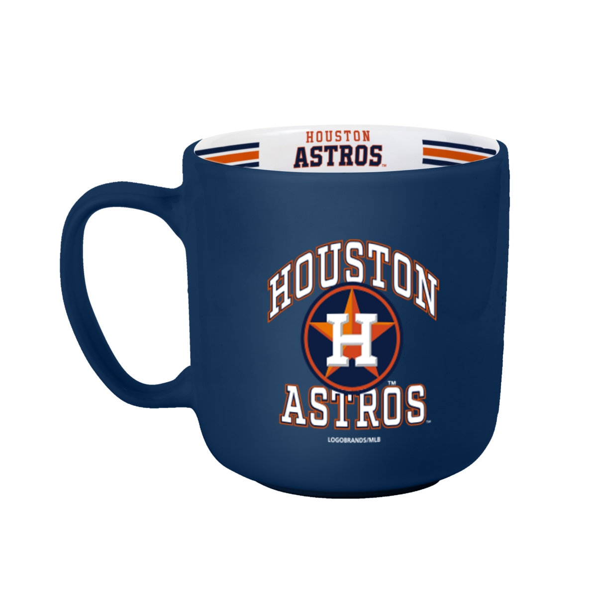 Picture of Logo Brands 513-C15SM Houston Astros 15 oz Stripe Mug