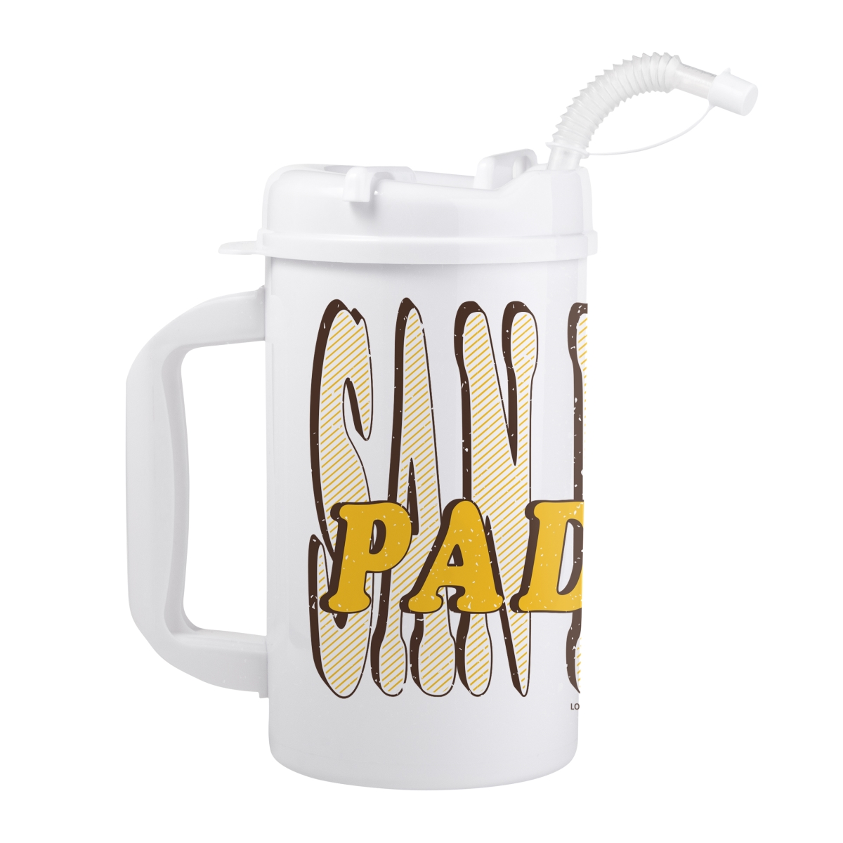 524-P33ST San Diego Padres 33 oz Cruise Plastic Tumbler