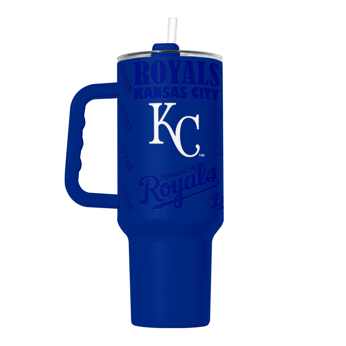 514-S40PT-73 MLB Kansas City Royals 40 oz Replay Powder Coat Tumbler