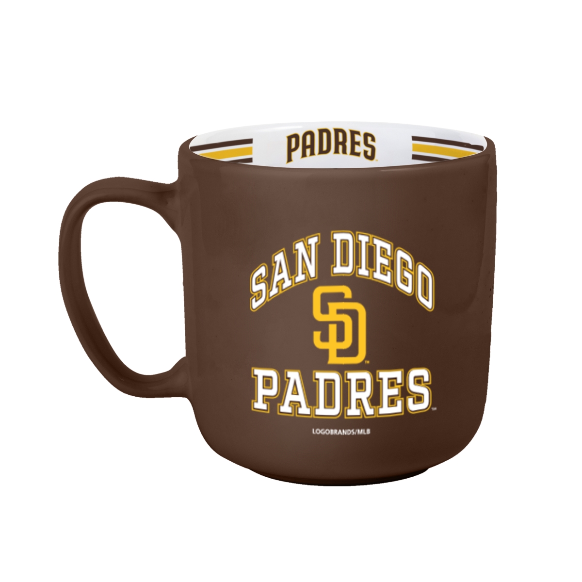 Picture of Logo Brands 524-C15SM SD Padres 15 oz Stripe Mug