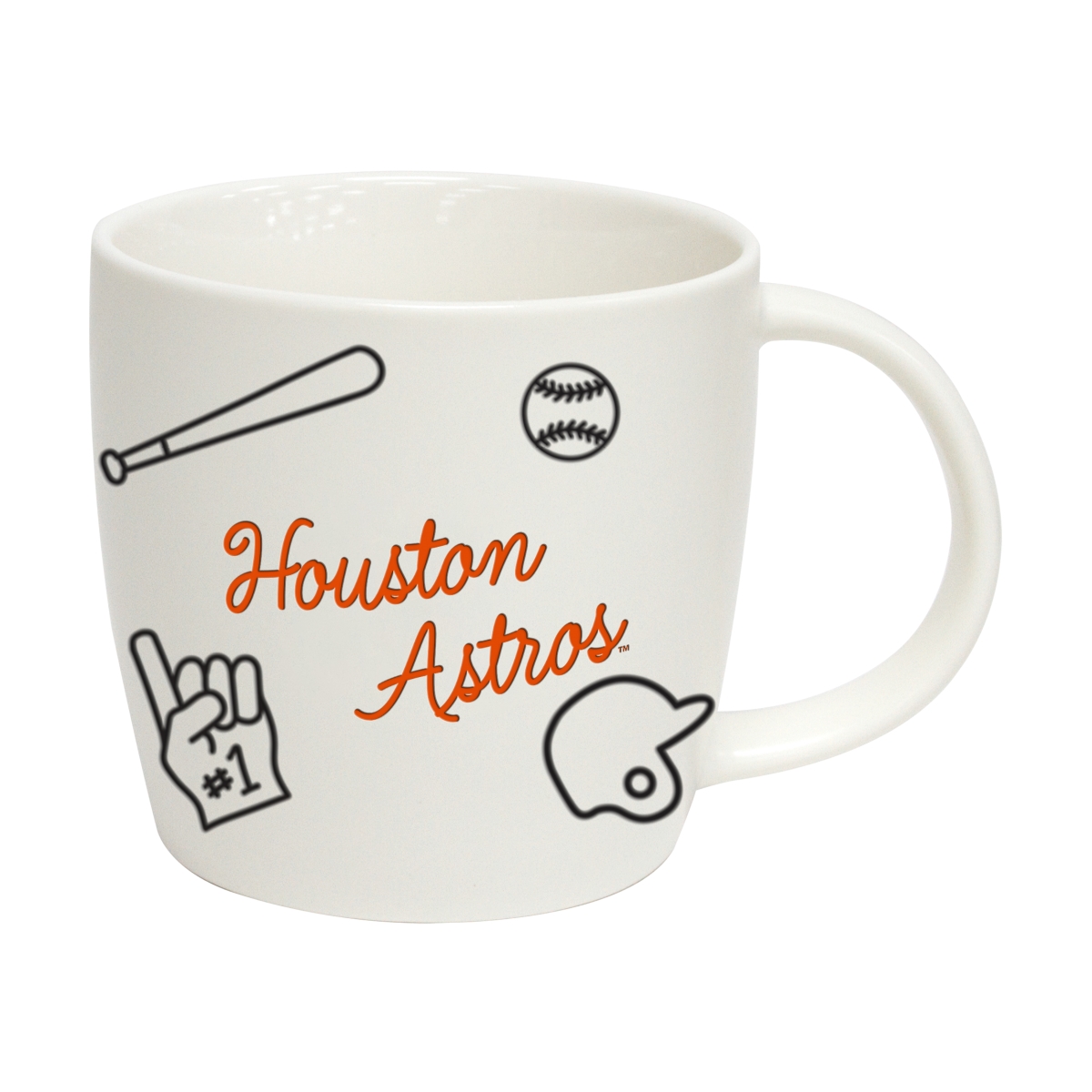 513-C18PM Houston Astros 18 oz Playmaker Mug