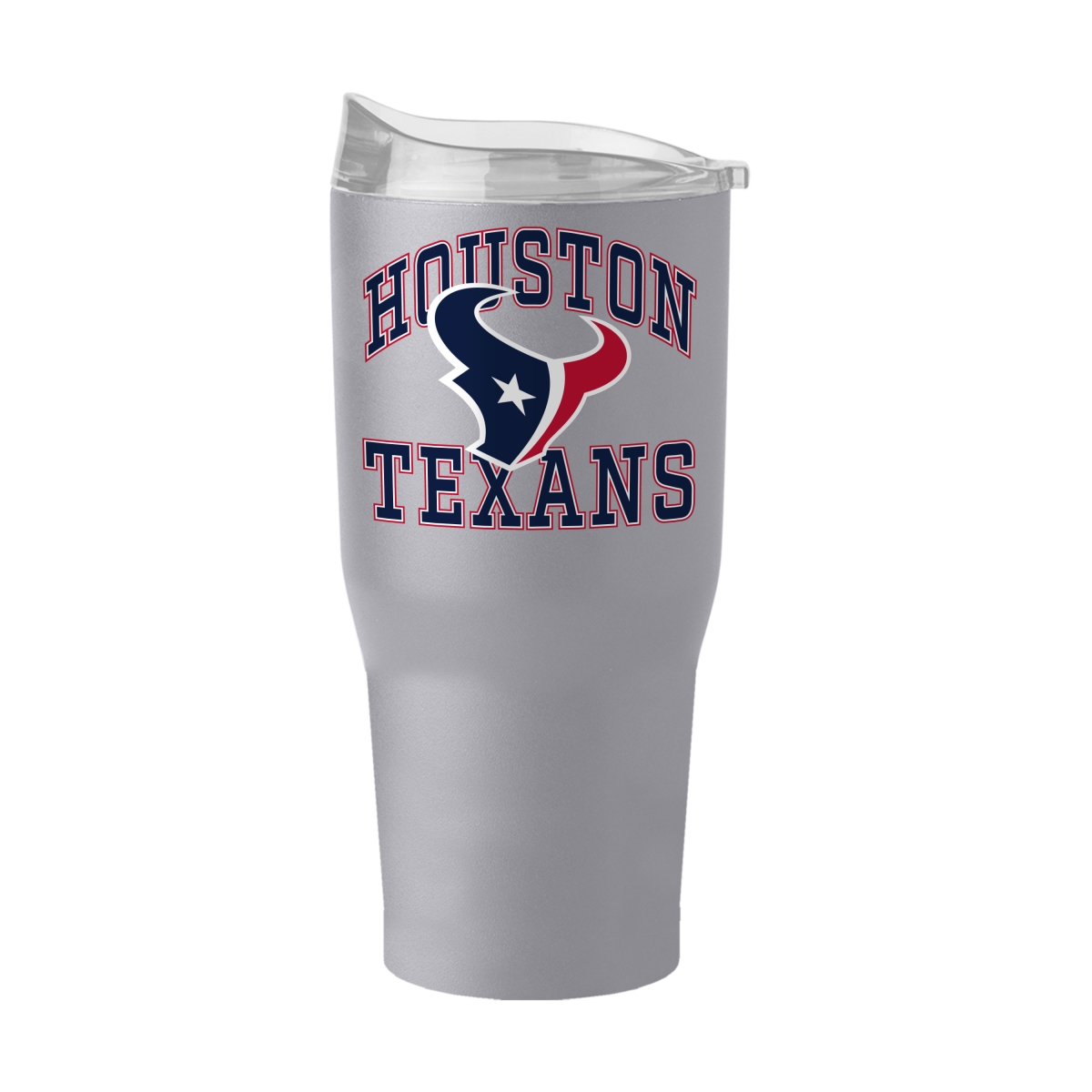 Picture of Logo Brands 613-S30PT-STN-42 Houston Texans 30 oz Athletic Powder Coat Tumbler