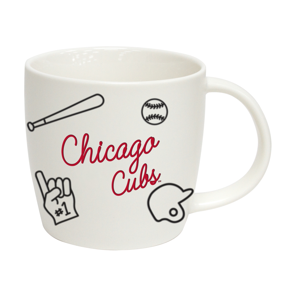 Picture of Logo Brands 506-C18PM Chicago Cubs 18 oz Playmaker Mug
