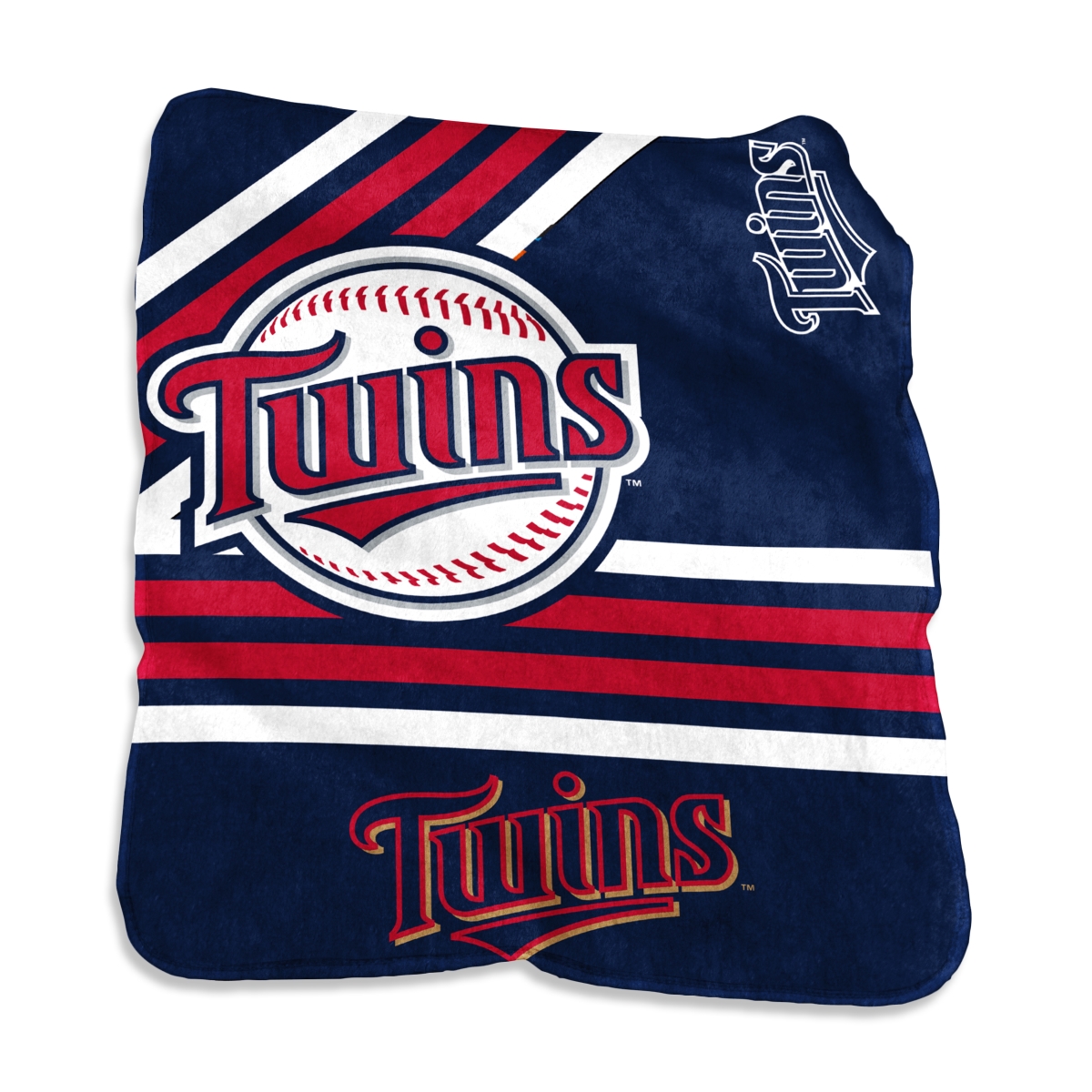 517-26C Minnesota Twins Raschel Throw