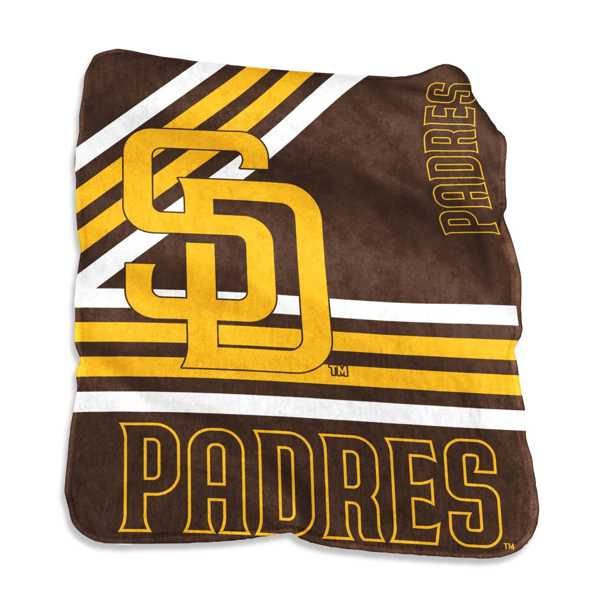 524-26C San Diego Padres Raschel Throw