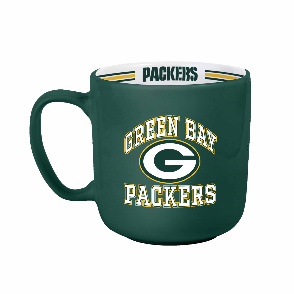 612-C15SM Green Bay Packers 15 oz Stripe Mug
