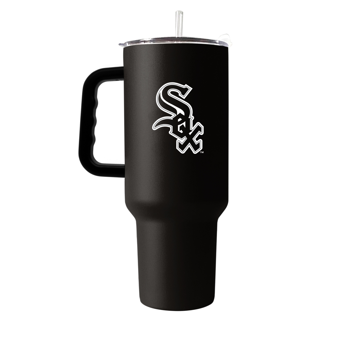 507-S40PT-34 Chicago White Sox 40 oz Flipside Powder Coat Tumbler